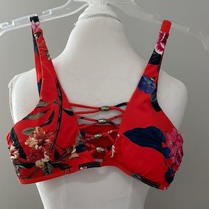 Bikini Top Floral, XS